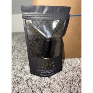 Laura Geller Retractable Angled Kabuki Brush Brand New